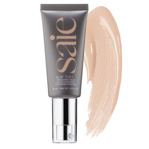 Saie Slip Tint – Lightweight Tinted Moisturizer with Mineral Zinc SPF 35 and Hyaluronic Acid