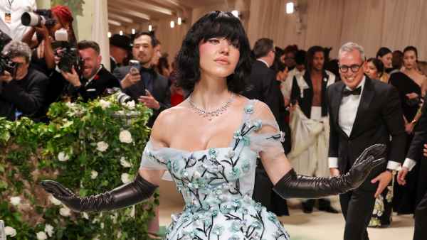 Sydney Sweeney Attends 2024 Met Gala Without Signature Blonde Hair