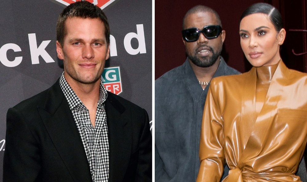 Kim Kardashian unimpressed as Tom Brady throws shade at Kanye West