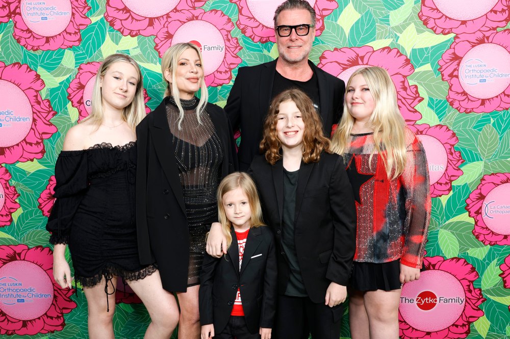 Tori Spelling Took Kids to Watch as She Got Pierced on Mother Day