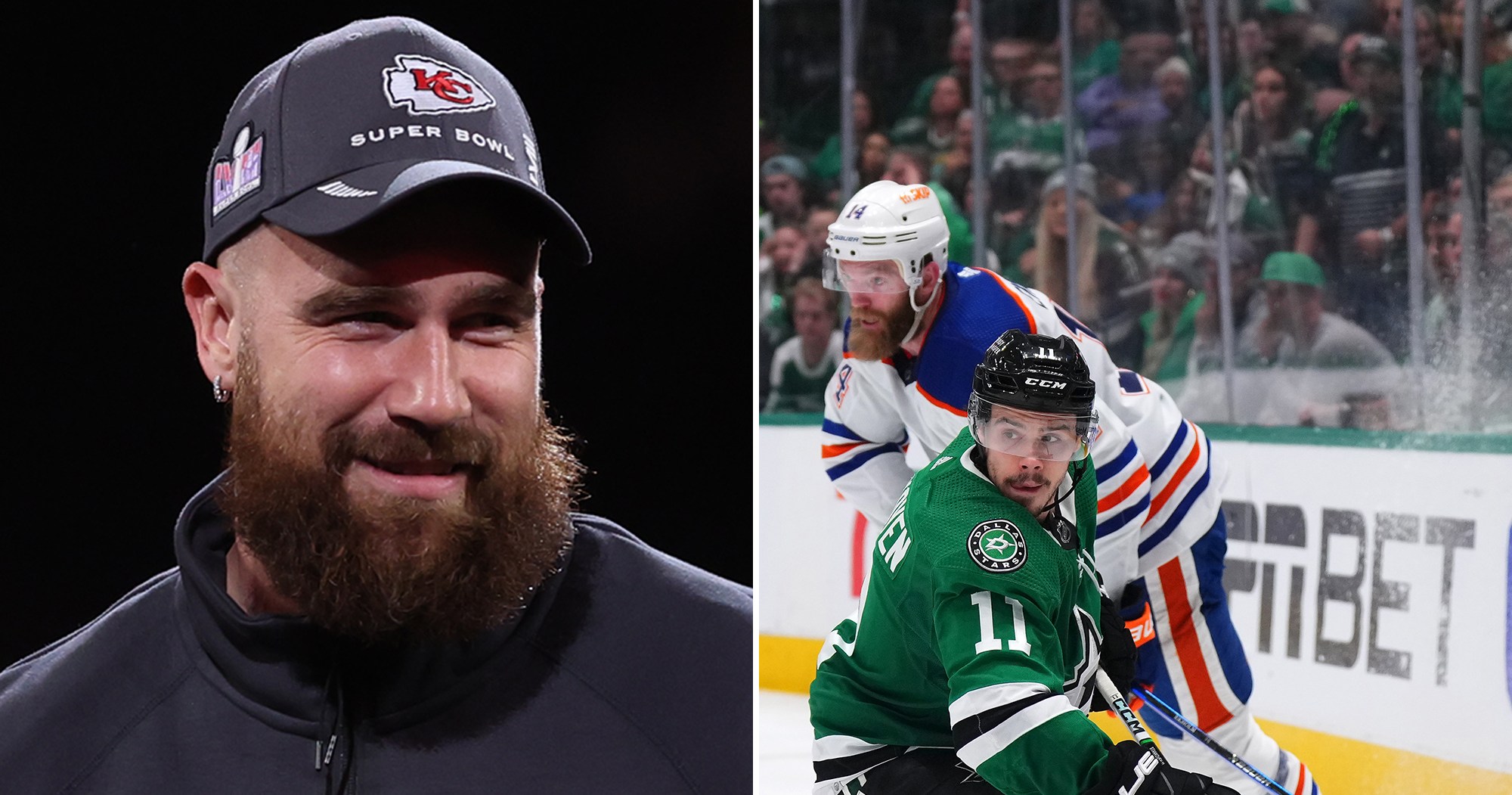 Travis Kelce Attends NHL Western Conference Final Playoffs - Vimarsana News