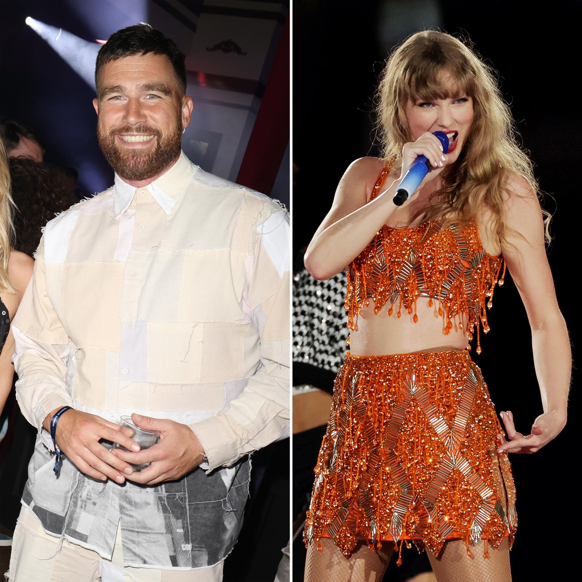 Travis Kelce Dances at Taylor Swift's 87th Eras Tour Concert in Paris
