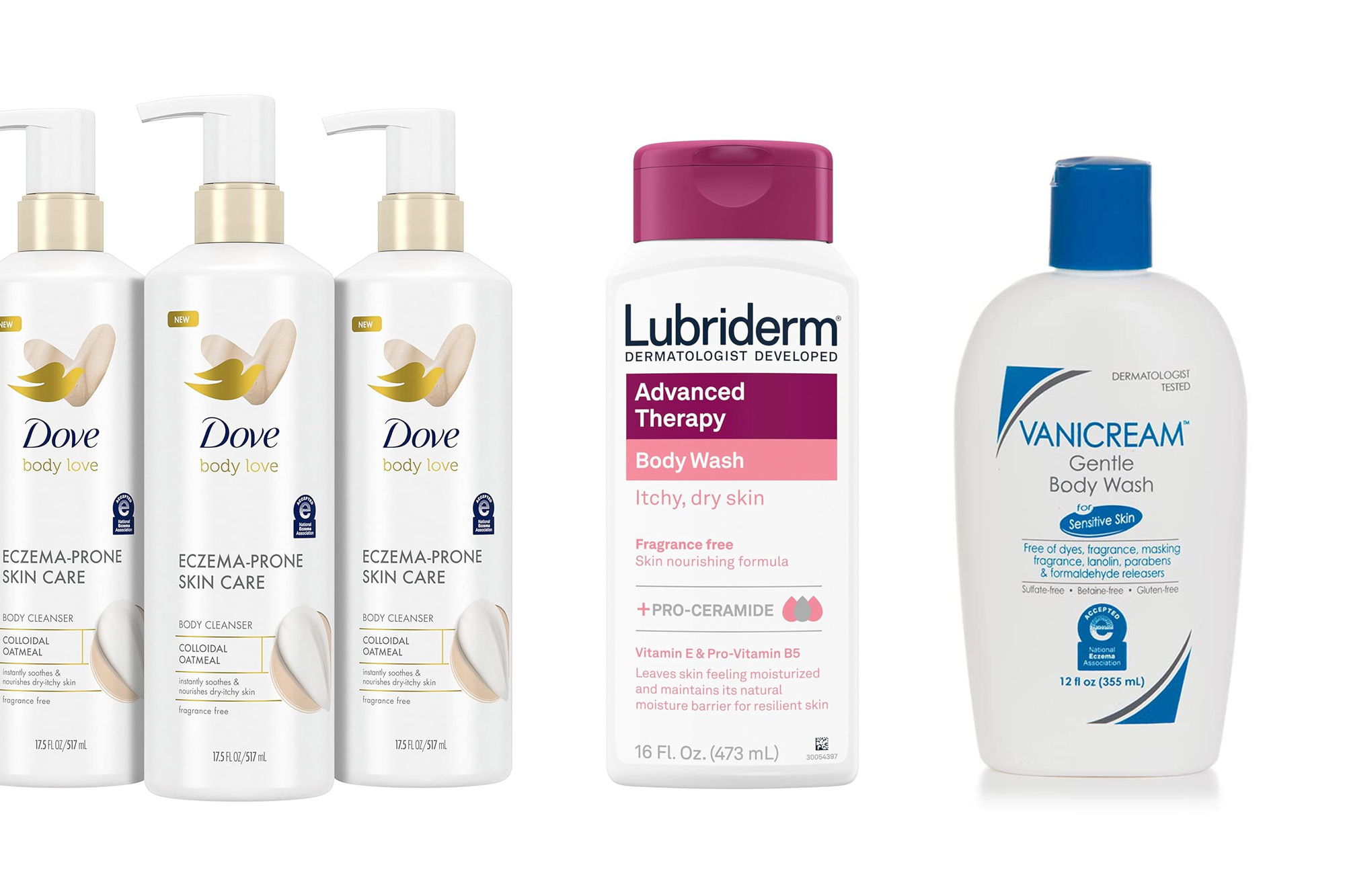 Best Body Washes for Eczema