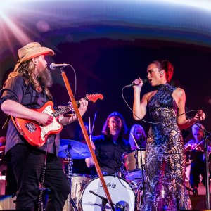 Chris Stapleton Details How Surprise Dua Lipa ACM Awards Duet Came to Be: ‘It Was Her Idea’
