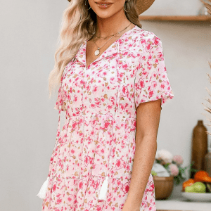 Dokotoo Mini Babydoll Dress