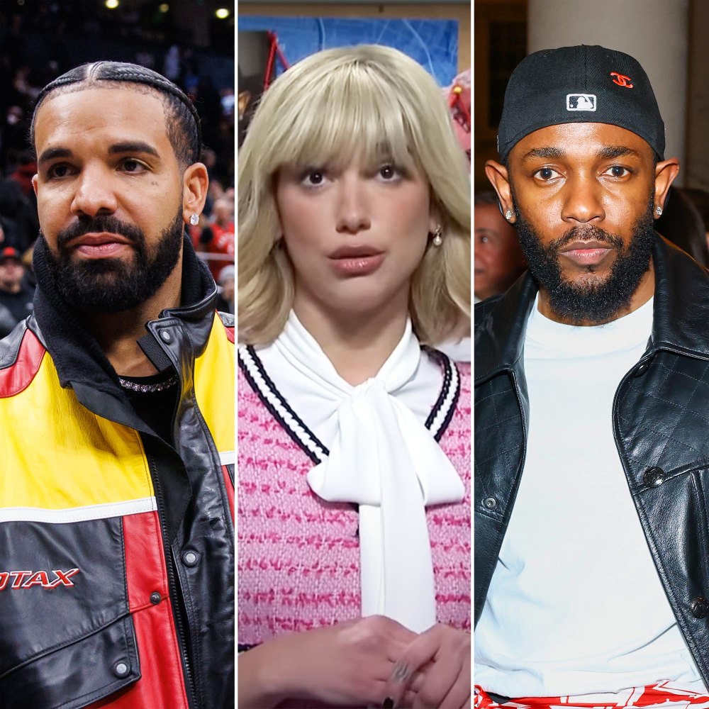 Dua Lipa Helps Break Down The Drake and Kendrick Lamar Feud on SNL