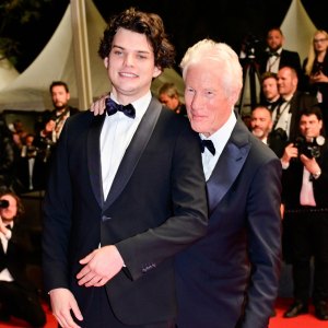 Richard Gere Makes Rare Appearance With Eldest Son Homer on Cannes Red Carpet