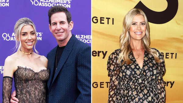 Tarek El Moussas Wife Heather Rae and Ex Christina Hall Reunite to Poke Fun at Their Similar Looks