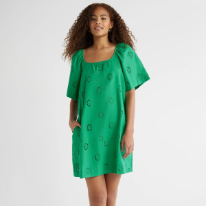 Free Assembly Square Neck Mini Dress