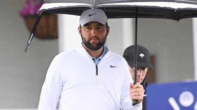 Golfer Scottie Scheffler Tees Off in Round 2 of PGA Championships Hours After Arrest