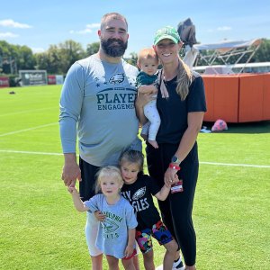 Kylie Kelce Details How She and Husband Jason Kelce Plan to Keep Their 3 Daughters 'Humble'