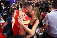 Every Time Taylor Swift and Travis Kelce Get Wet Over Their Relationship in Public