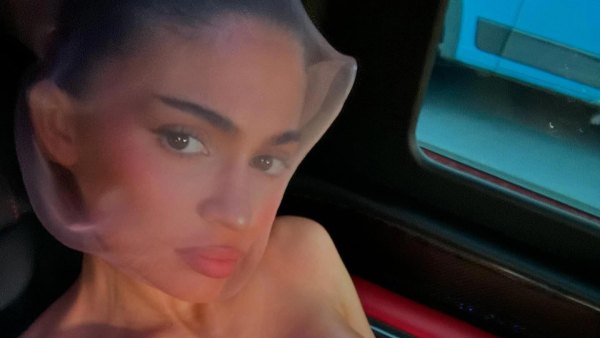 Kylie Jenner Wows in Corset Dress at Schiaparelli Fashion Show