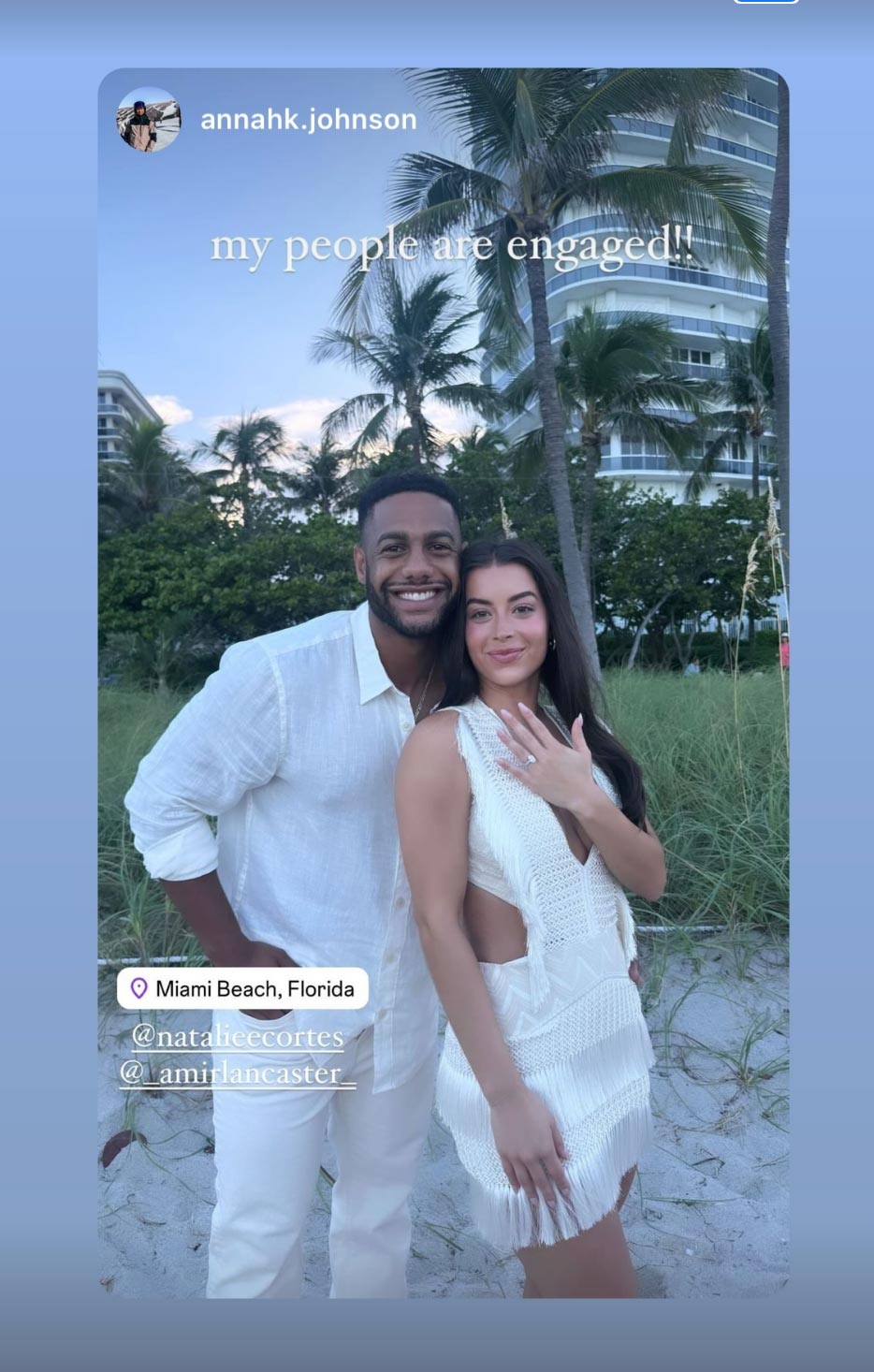 Summer House Marthas Vineyard Star Amir Lancaster Is Engaged to Girlfriend Natalie Cortes
