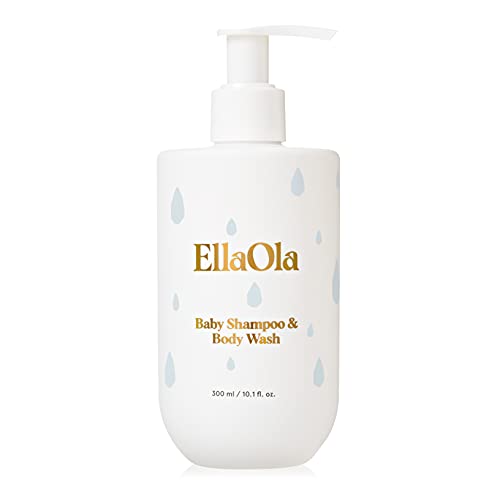 Best With Natural Ingredients: EllaOla Baby Shampoo & Body Wash
