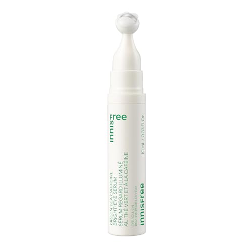 Best K Beauty: Innisfree Green Tea Caffeine Bright-Eye Serum with Niacinamide