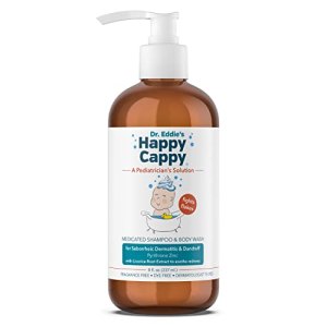 Best for Baby Cradle Cap: Dr. Eddie’s Happy Cappy Medicated Shampoo & Body Wash for Children
