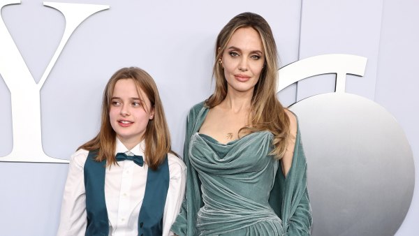 Angelina Jolie and Vivienne Jolie-Pitt