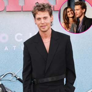 Austin Butler Wears Cropped Suit Picked Out by GF Kaia Gerber at The Bikeriders Premiere