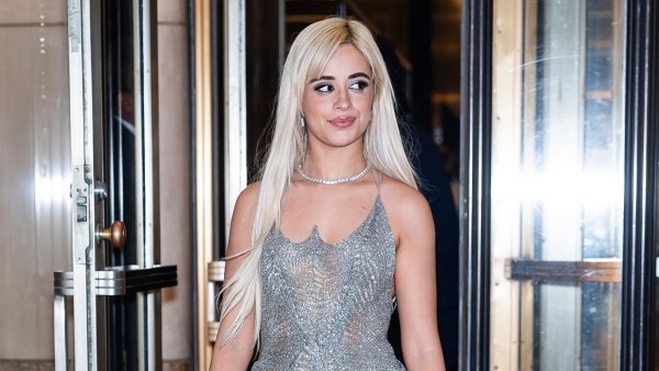 Camila Cabello Sparkles in Silver Outfit Reminiscent of Her Met Gala Look