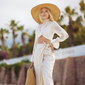Crochet fashion plus size