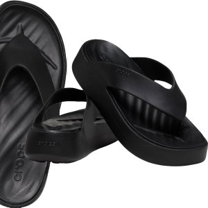 Crocs platform sandals