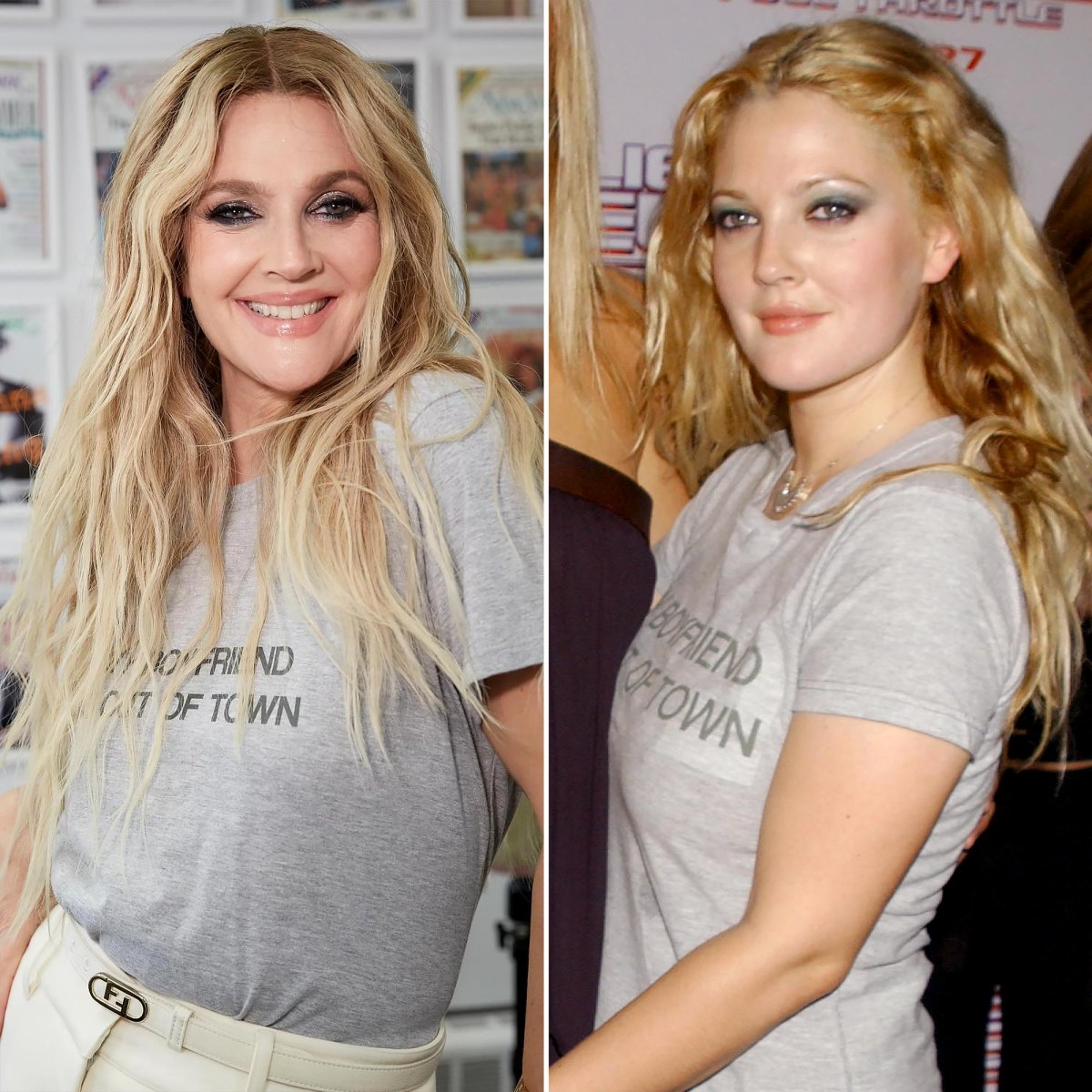 Drew Barrymore Recreates 'Charlie's Angels' 2000 Premiere Look | Us Weekly