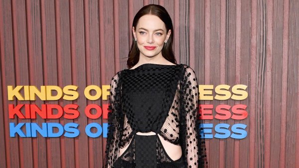 Emma Stone Rocks Sheer Sexy Dress at Kinds of Kindness Premiere