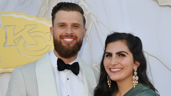 Kansas City Chiefs Super Bowl Ring Ceremony - Red Carpet, Harrison and Isabelle Butker