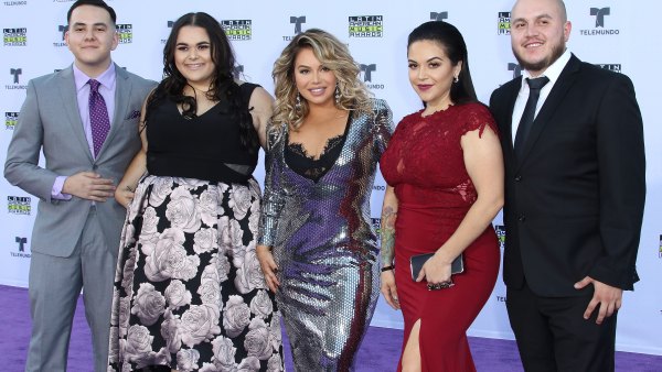 Los hijos de Jenni Rivera: Johnny, Jenicka, Chiquis, Jacqie y Michael (de izq. a der.)