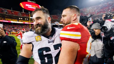 Jason Kelce Shares NFL Retirement Wisdom with Brother Travis