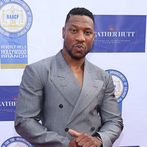 Jonathan Majors Steps Out With Meagan Good for 1st Red Carpet After Domestic Abuse Sentencing