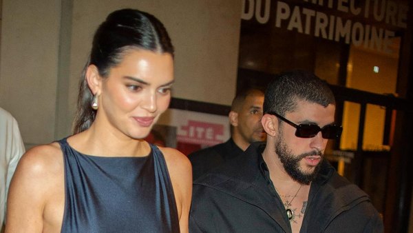 Kendall Jenner and Bad Bunny FWRD Paris