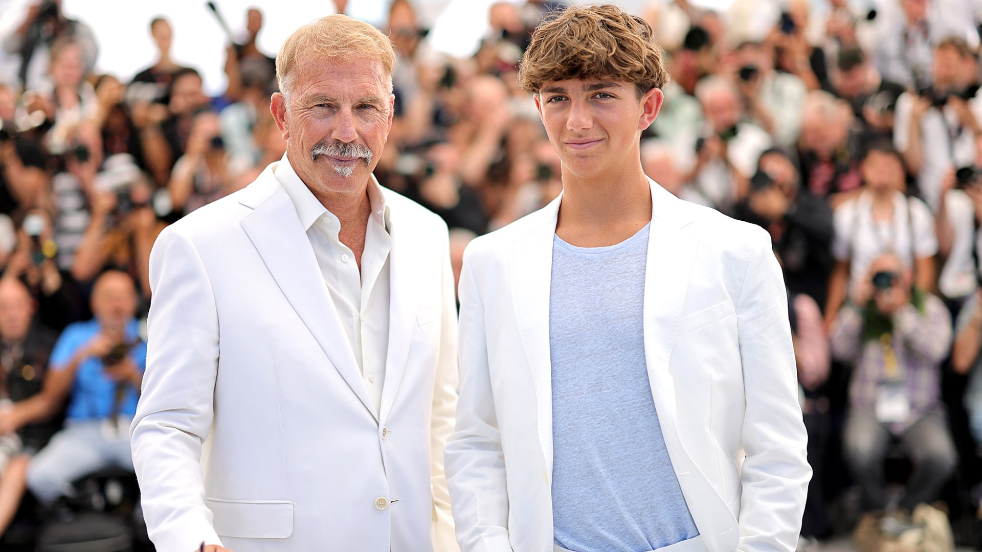 Kevin Costner's Son Hayes Opens Up About Working on 'Horizon' Kevin Costner's Son Hayes Opens Up About Working on 'Horizon'