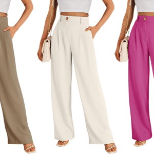 LILLUSORY Wide Leg Dress Pants