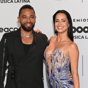 Henry Santos, Gisselle Méndez, exintegrante del grupo Aventura, cantante de bachata