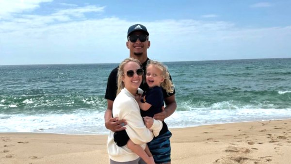 Patrick and Brittany Mahomes