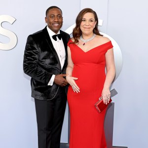 Pregnant Lindsay Mendez Glows at the Tonys With Husband J Alex Brinson