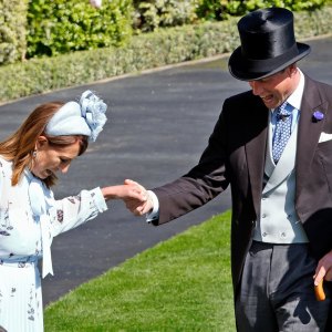 Prince William Saves Mother-In-Law Carole Middleton From Wardrobe Mishap