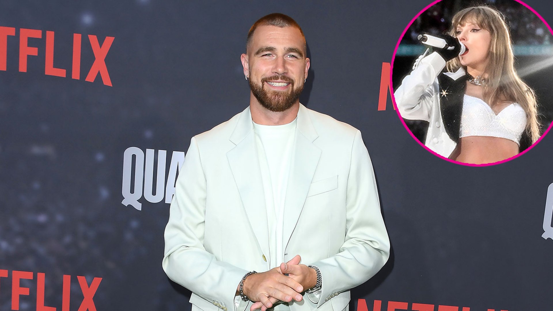 Travis Kelce Says He's 'Proud' That Taylor Swift Is His 'Lady' Travis Kelce Says He's 'Proud' That Taylor Swift Is His 'Lady'