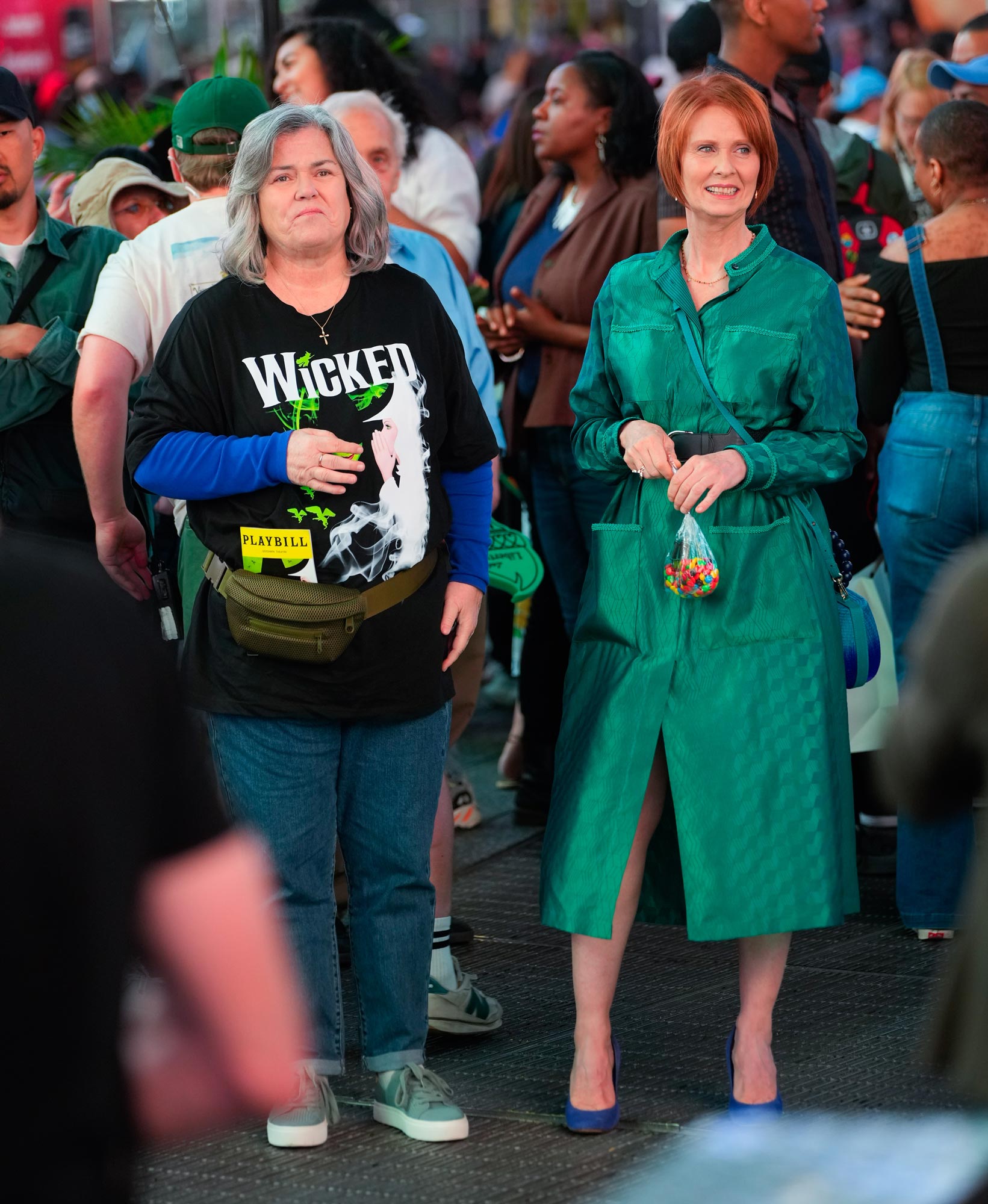 Rosie O’Donnell and Cynthia Nixon Spotted Filming ‘And Just Like That’