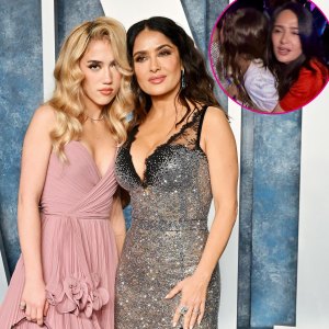 Salma Hayek Has The Best Day With Daughter Valentina at Taylor Swifts Eras Tour Show in London