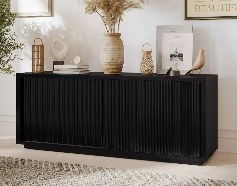 Beautiful Fluted TV Stand for TV’s up to 70” by Drew Barrymore