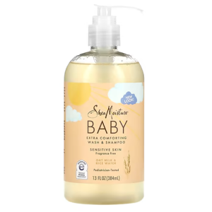 Shea Moisture Oat Milk & Rice Water Baby Extra Comforting Wash & Shampoo