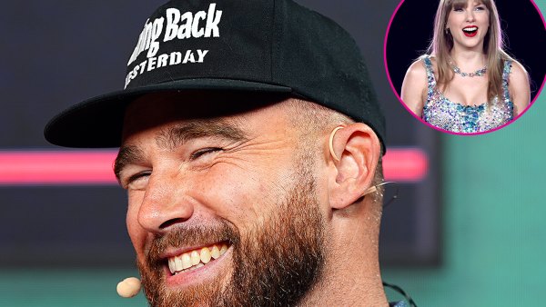 Travis Kelce Smiles When Asked About 'Making an Honest Woman' Out of Taylor Swift at Charity Event