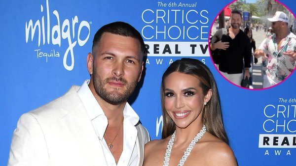 VPRs Scheana Shay and Brock Davies and Below Decks Captain Jason Bring Kids to Universal