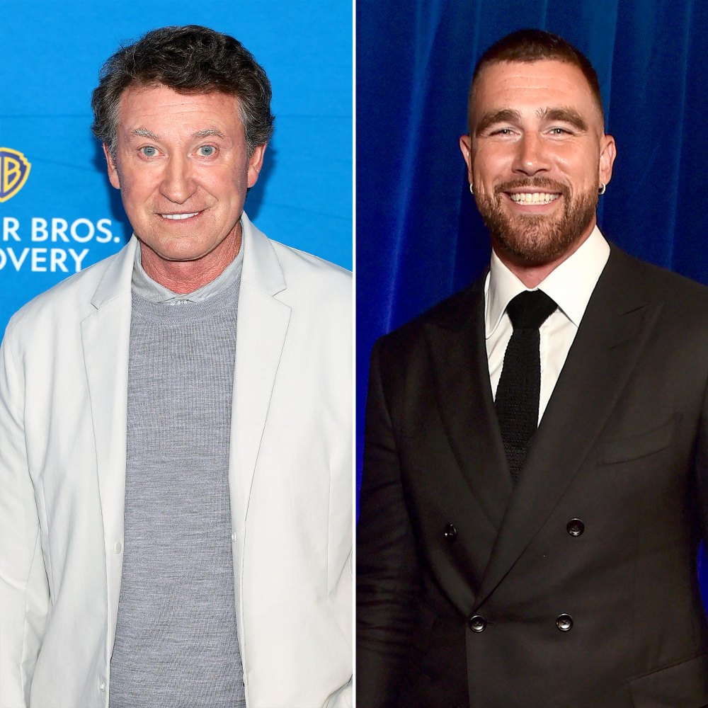 Wayne Gretzky Goes Barefoot on the Golf Course While Playing a Round With Travis Kelce