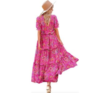 Yesno floral maxi dress