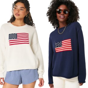 Amercian flag sweaters