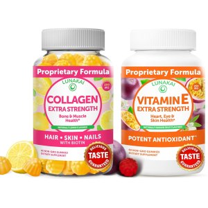 collagen and vitamin e supplement duo set